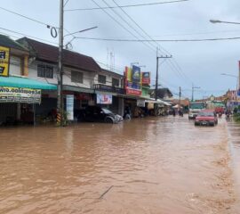 วังโป่งจมน้ำ หลังฝนตกหนักสะสมสูงถึง 140 มิลิเมตร